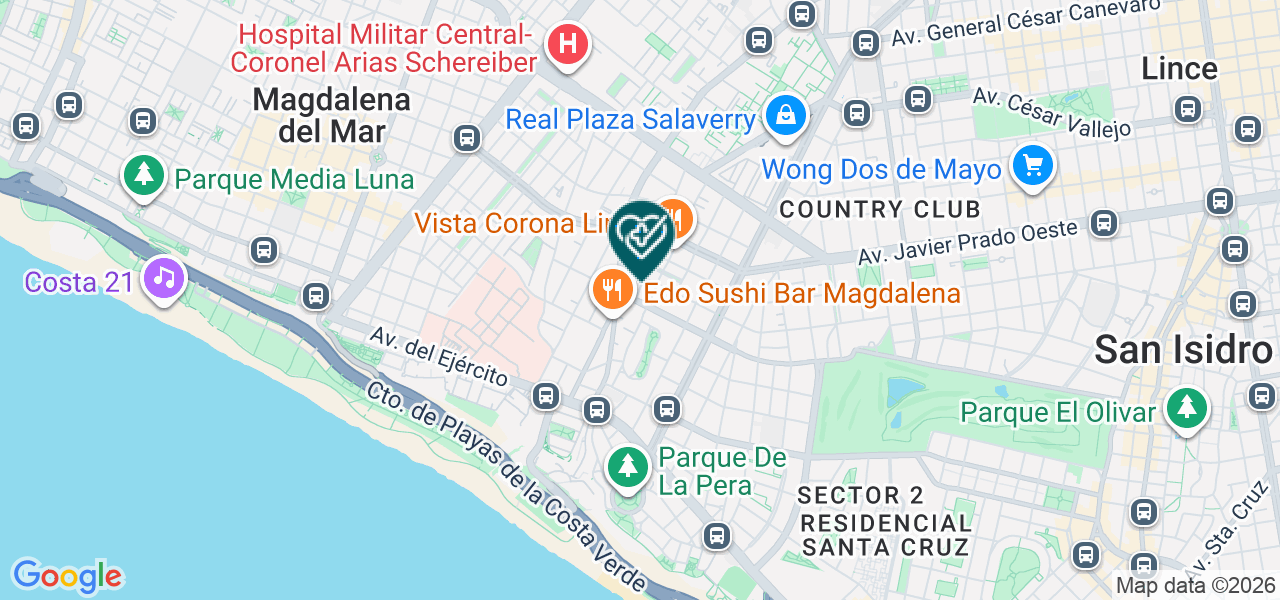 Mapa de Svs Servicios de Salud