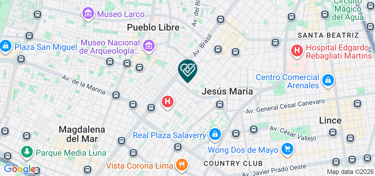 Mapa de Odonto Shalom