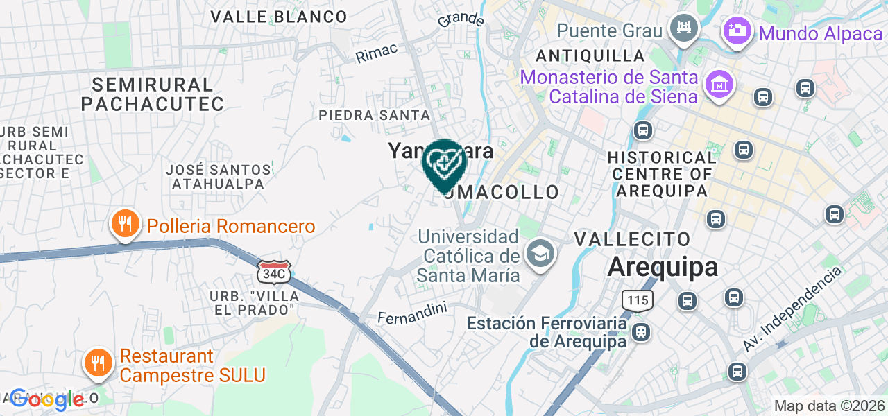 Mapa de Medical Colca Valley S.R.L.