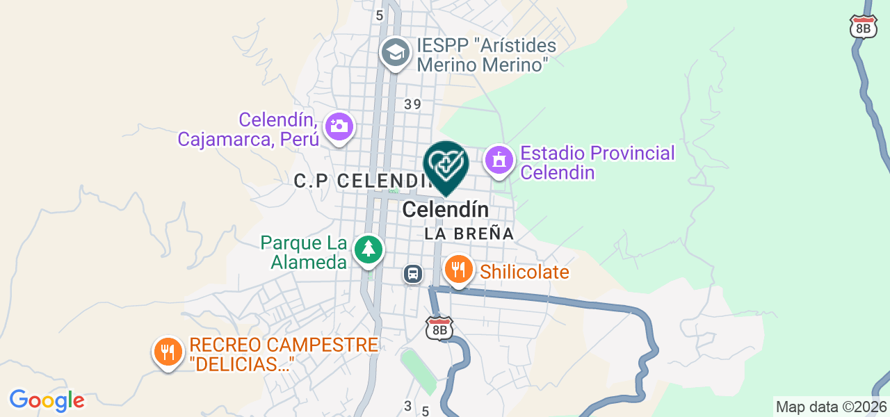 Mapa de Consultorio Odontologico Karydent
