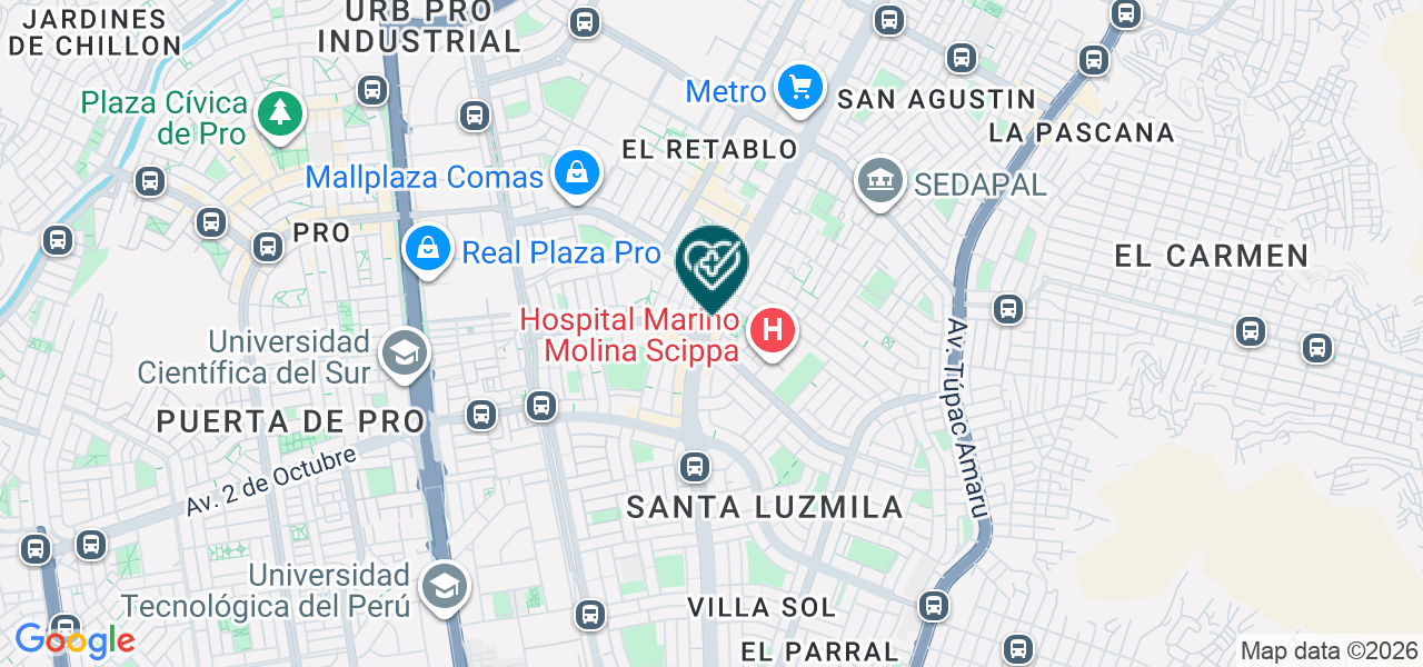 Mapa de Dentisonrisas