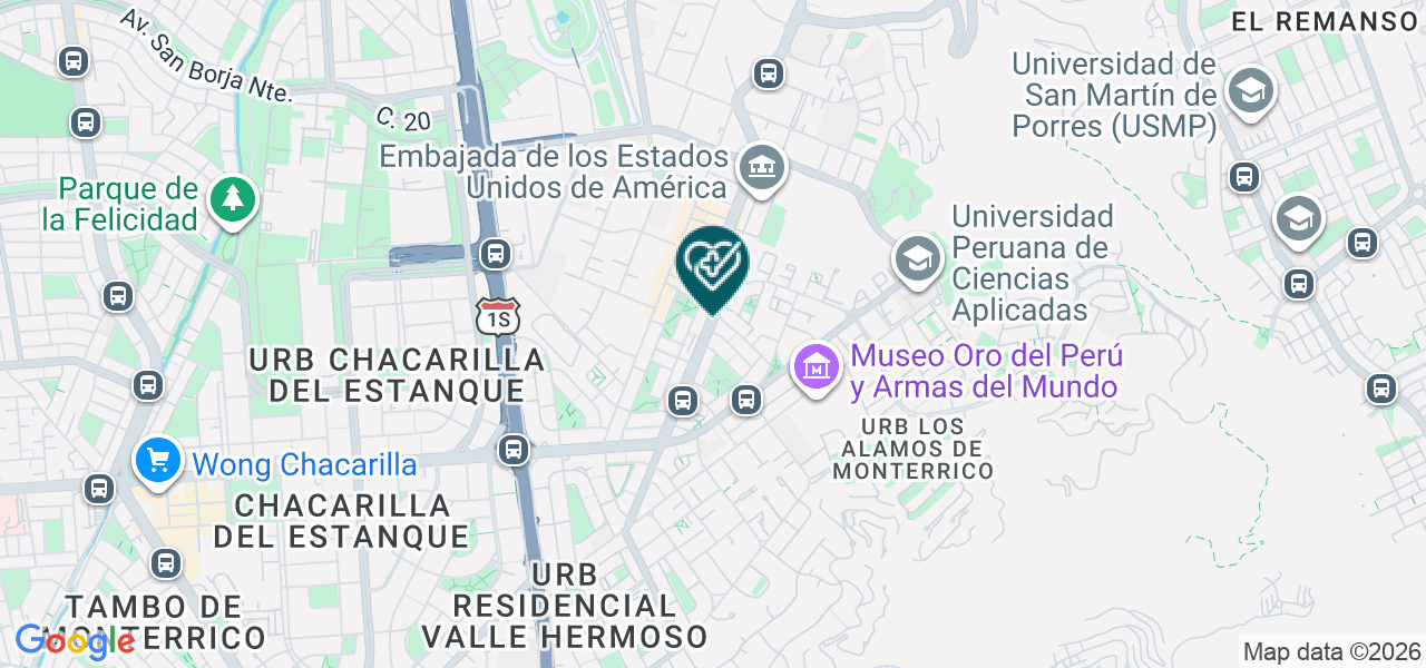 Mapa de Cavimedic