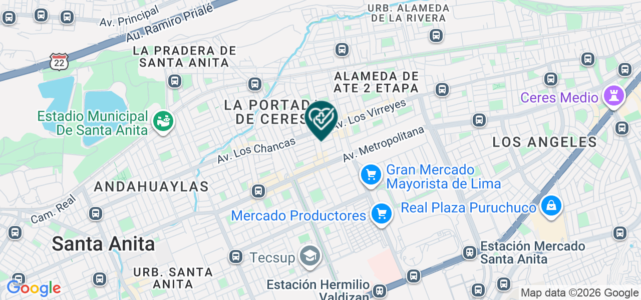 Mapa de Servisalud