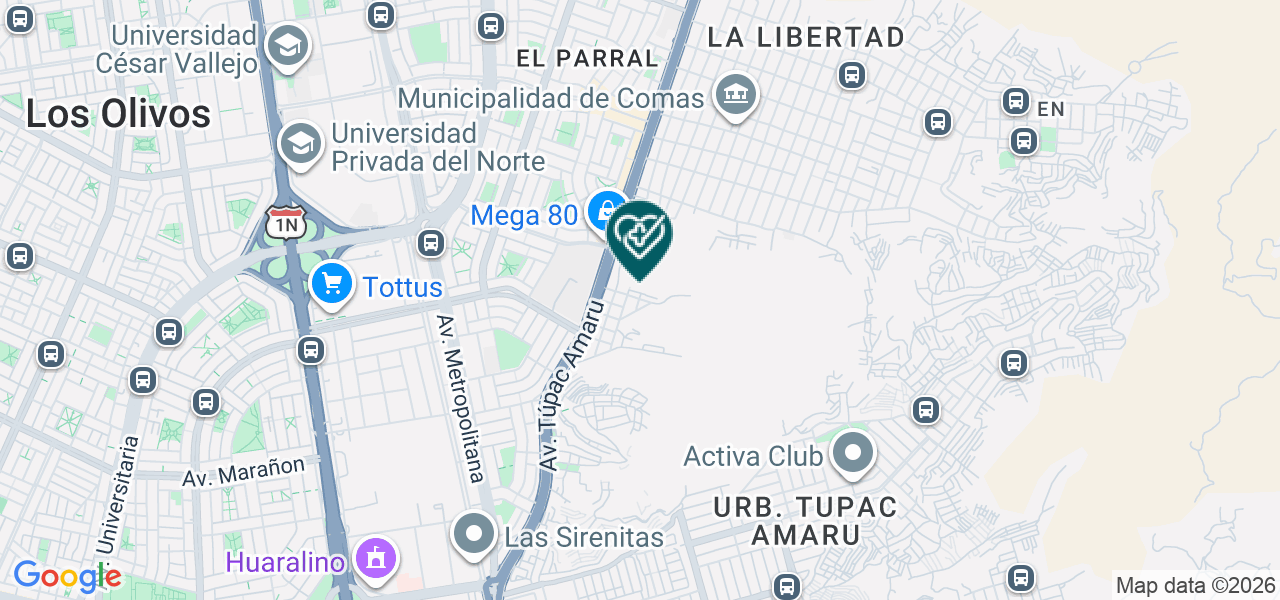 Mapa de Santa Apolonia