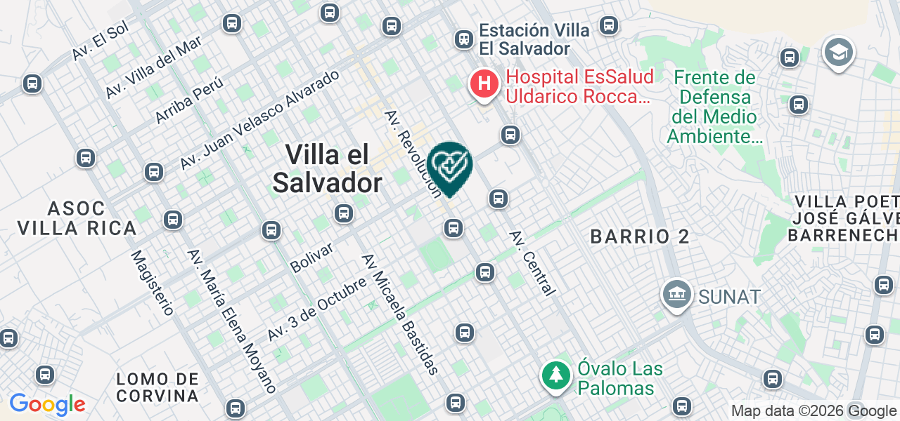 Mapa de Villa Medica