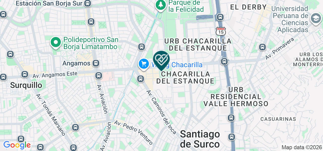 Mapa de Dental Dra Alcedo