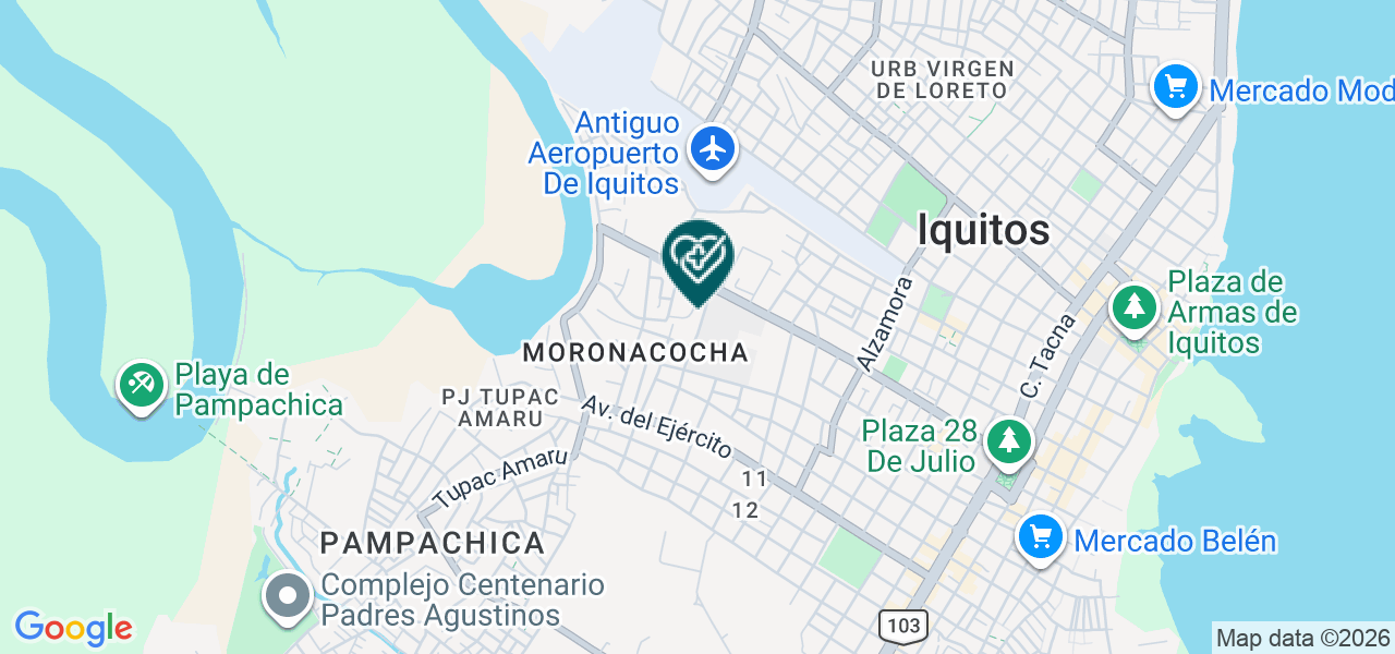 Mapa de Saludent