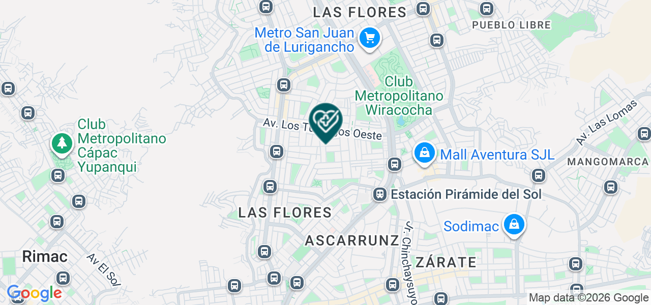 Mapa de Consultorio Médico Dr. Bar