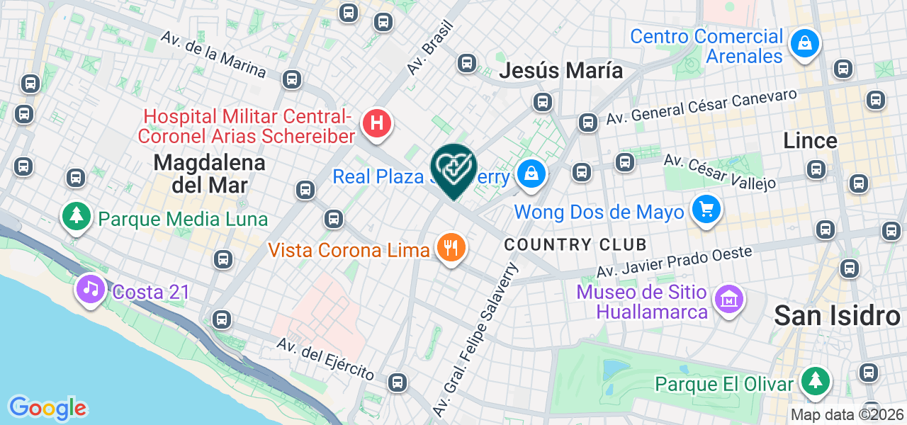 Mapa de Multilab