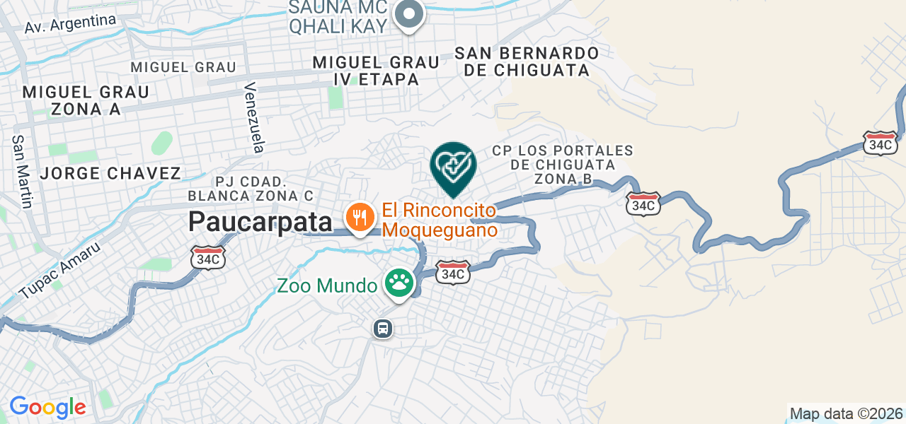 Mapa de Consultorio Odontologia Especializada Abril