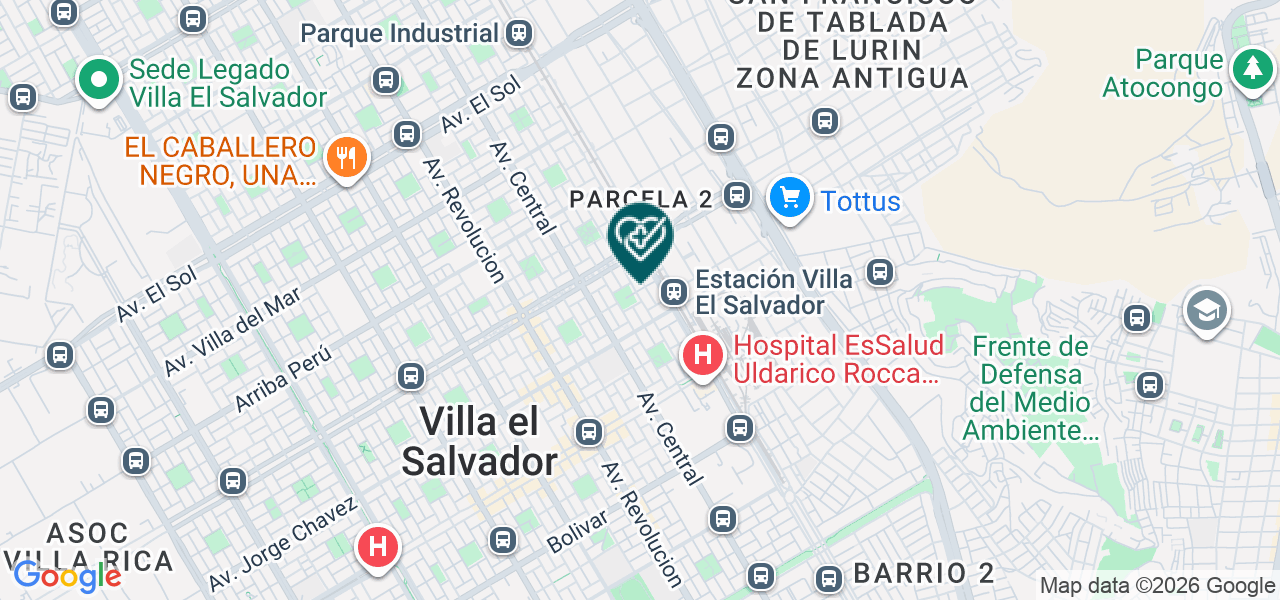 Mapa de Consultorio Medico Dr. Anaya