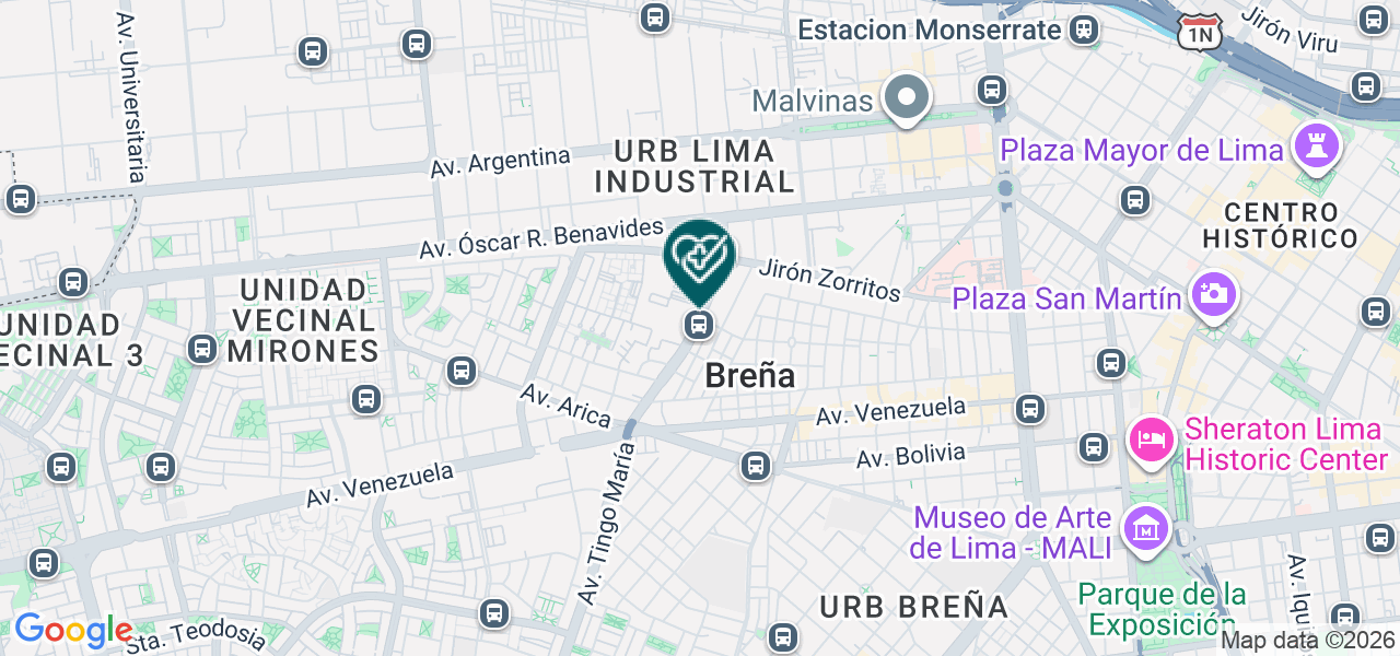 Mapa de Optisalud