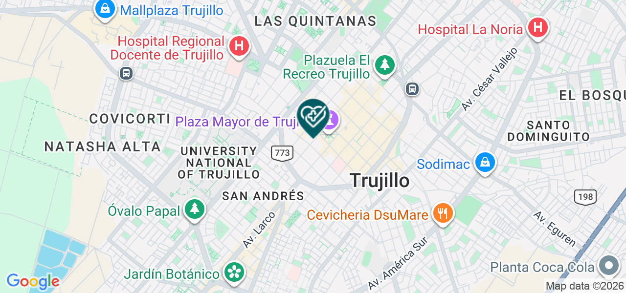 Mapa de Biomedica