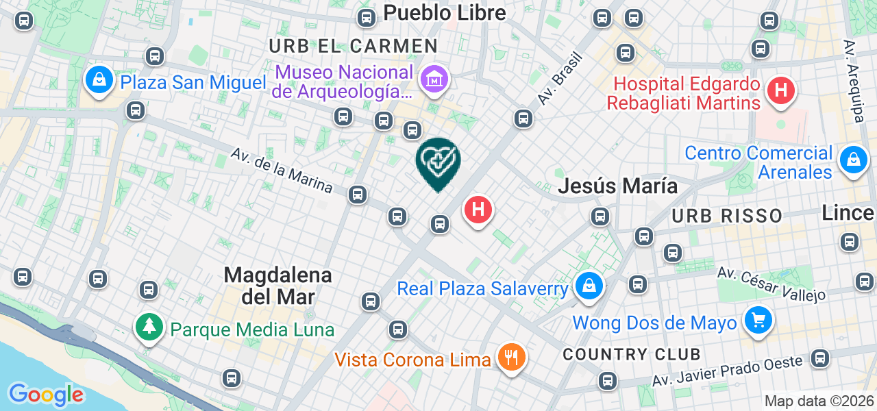 Mapa de Atraccion Dental