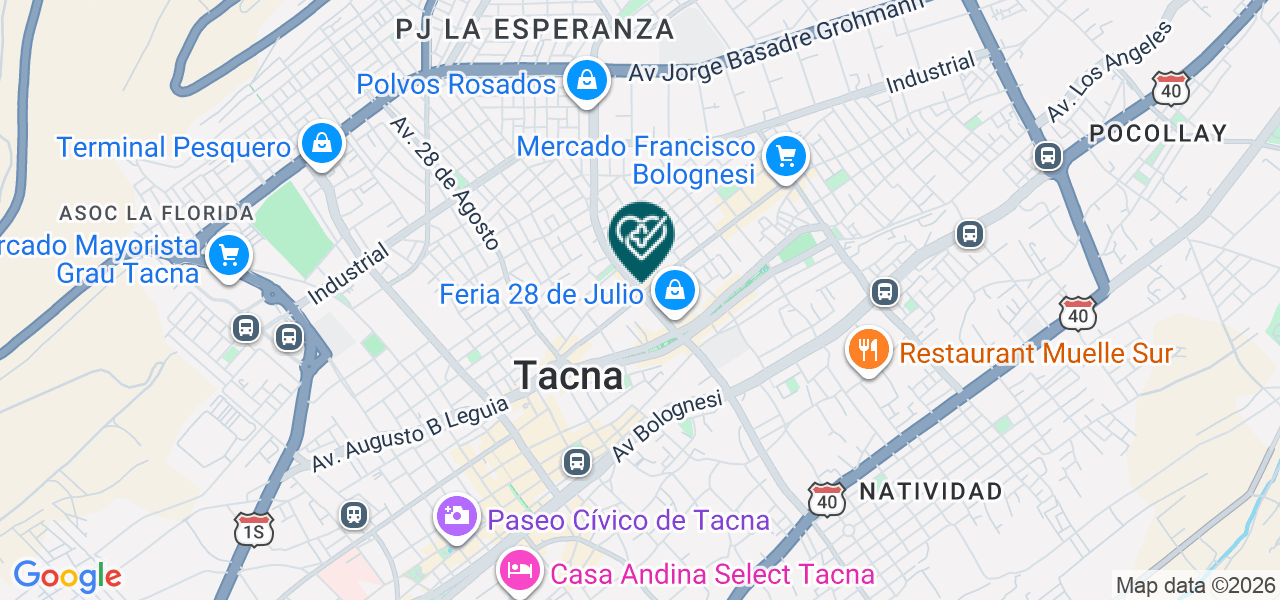 Mapa de Óptica Optiplus
