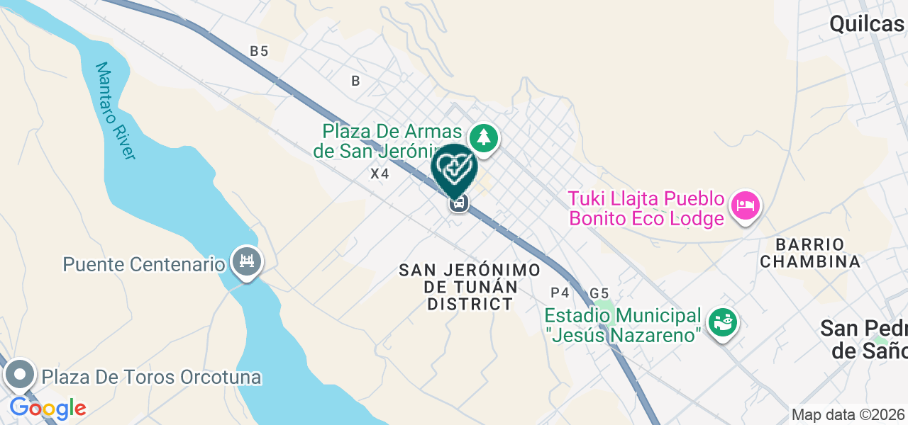 Mapa de Policlinico Vargas