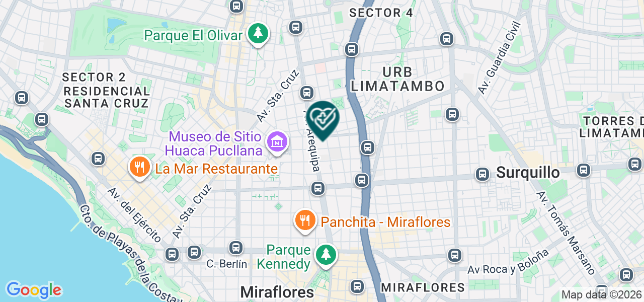 Mapa de Consultorio Odontologico Karla Berrios Odontologia Especializada