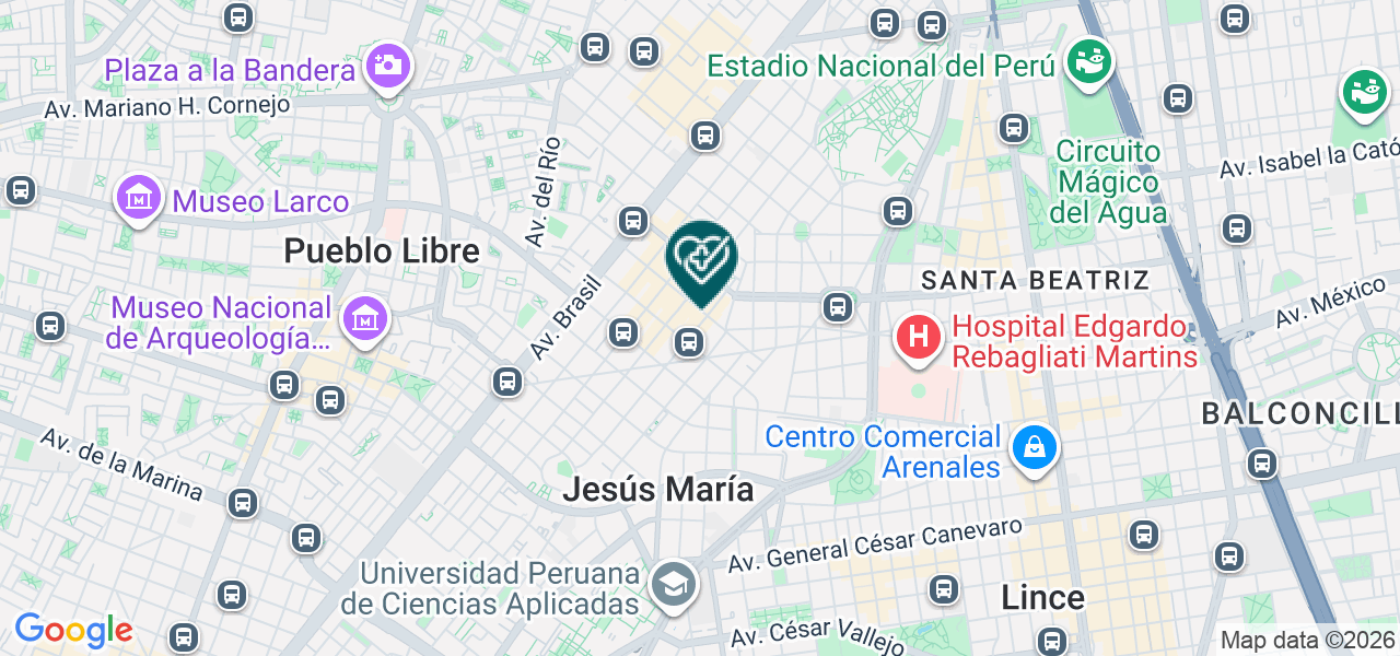 Mapa de Inspiradent