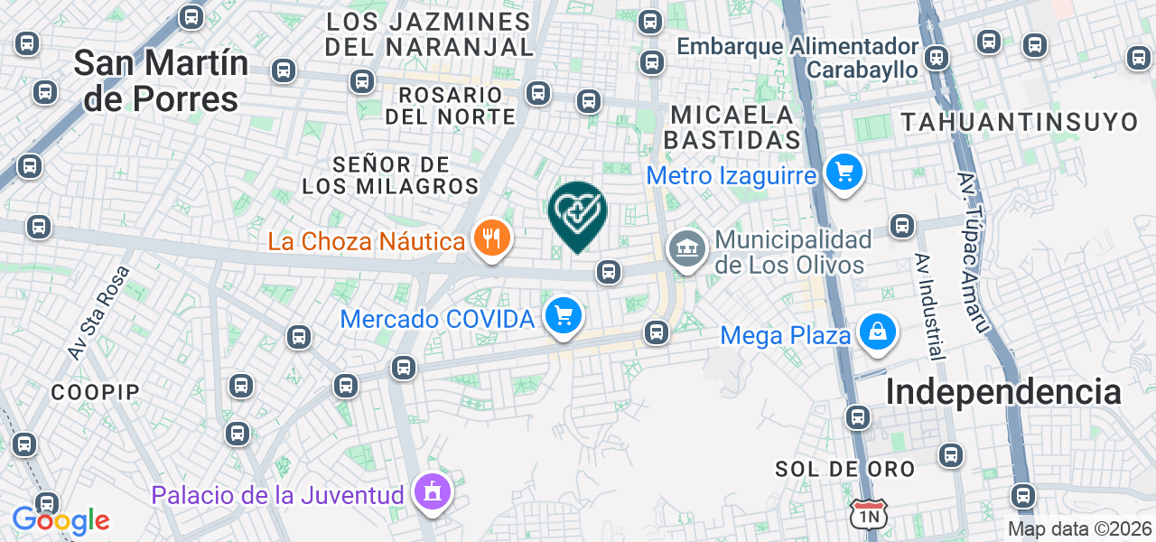 Mapa de Mujer Sos
