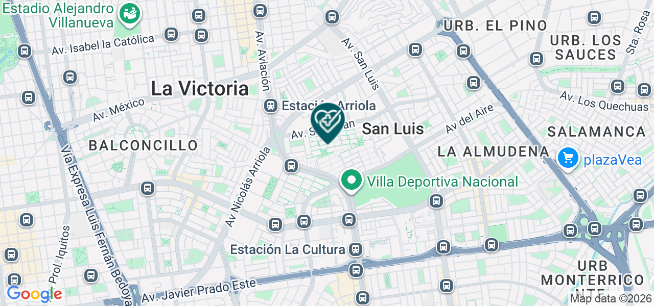 Mapa de Consultorio Parroquia San Juan Macias