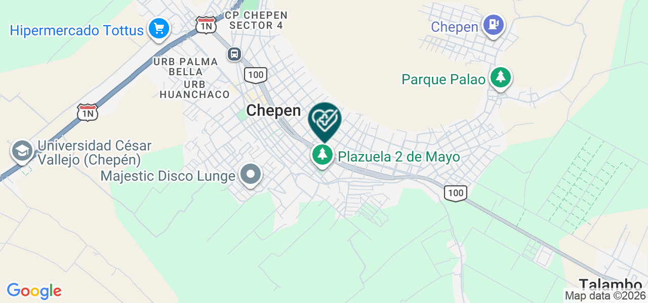 Mapa de Perla del Norte EIRL