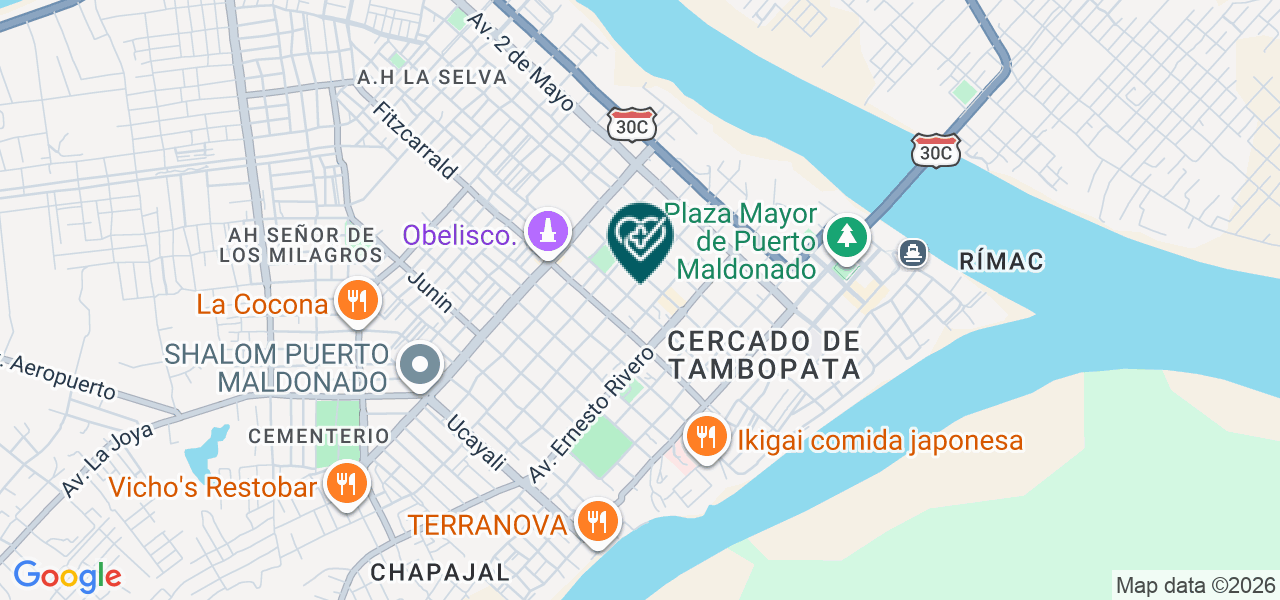 Mapa de Consultorio Odontologico Maldonado 2