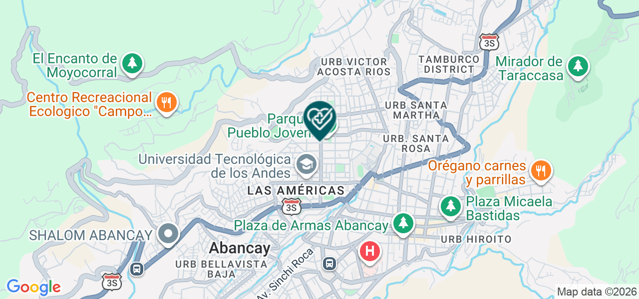 Mapa de Centro Medico San Miguel