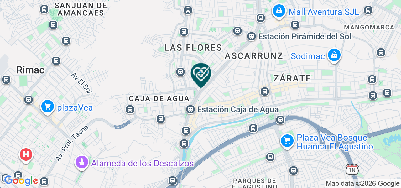 Mapa de Consultorio Dental E´dent