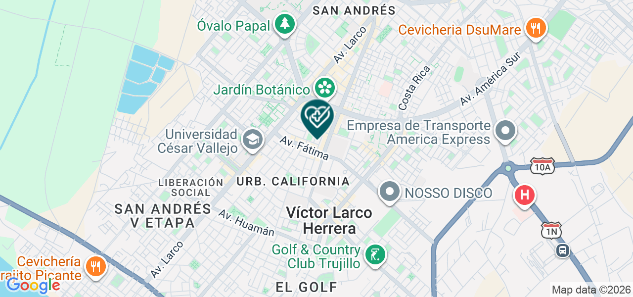 Mapa de Centro de Vacunacion Isis
