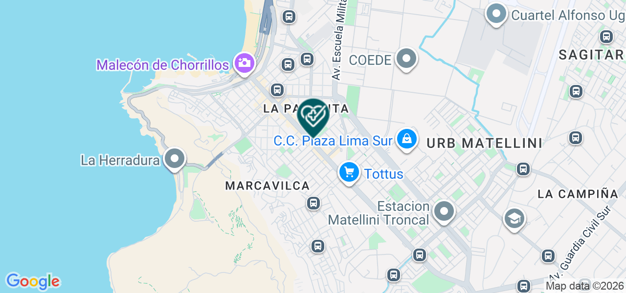 Mapa de Dental Office - Doctor Vargas