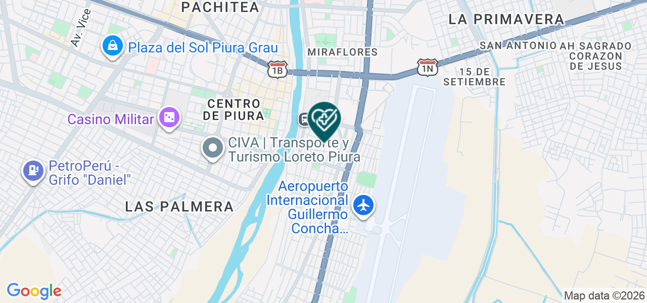 Mapa de Centro Medico Especializado Labonorte S.A.C.