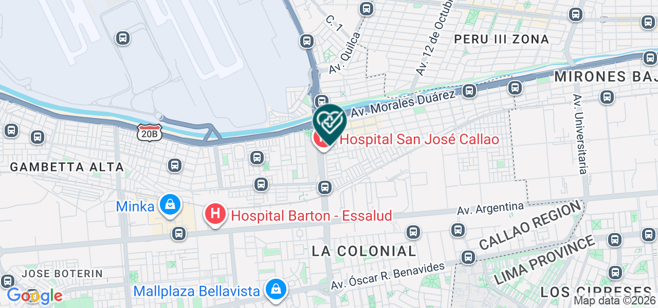 Mapa de Consalud