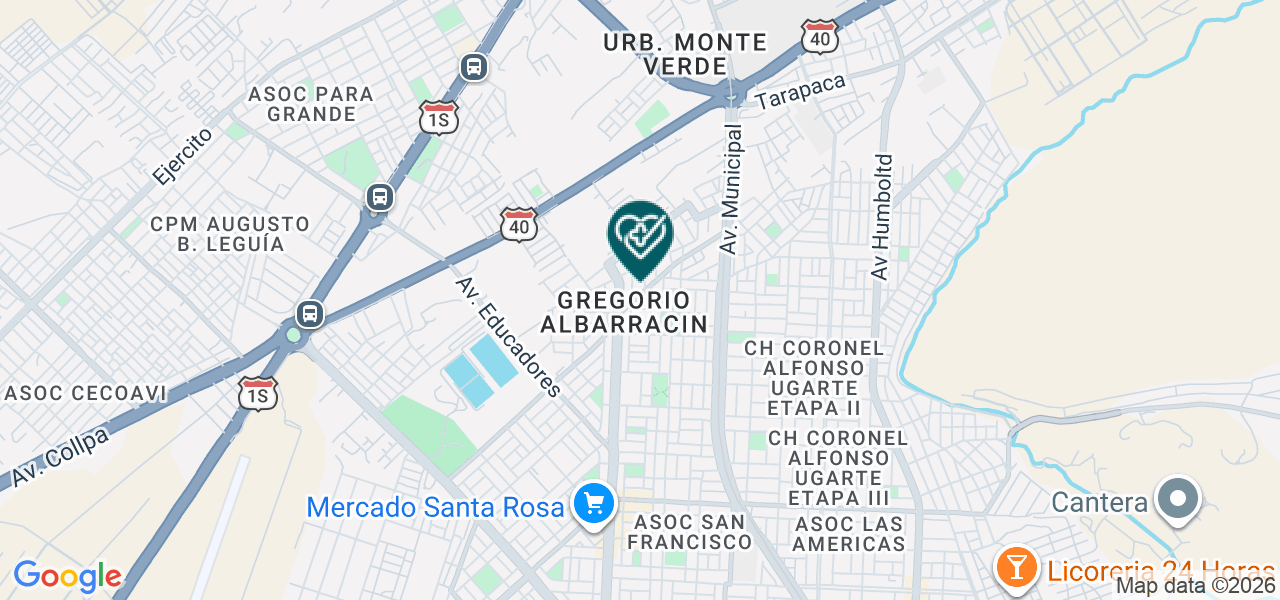 Mapa de Consultorio Dental Nomident