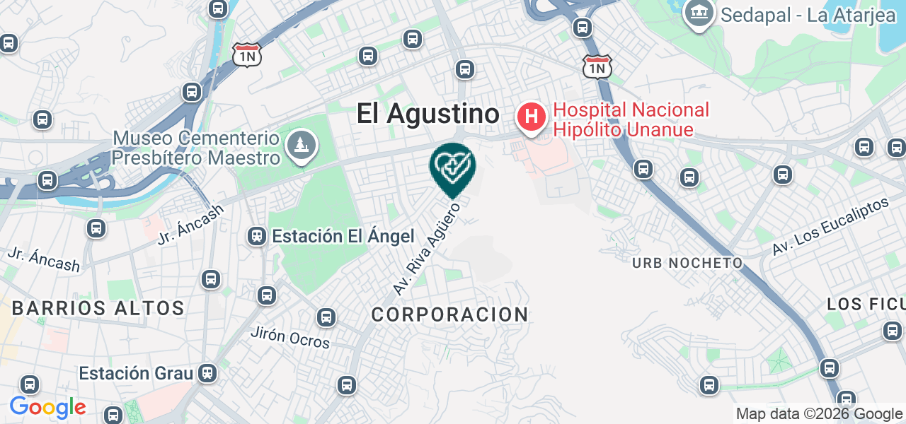 Mapa de Consultorio Odontologico Salud Oral