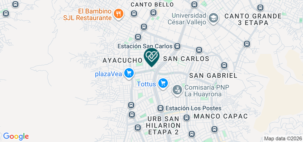 Mapa de Odontistas