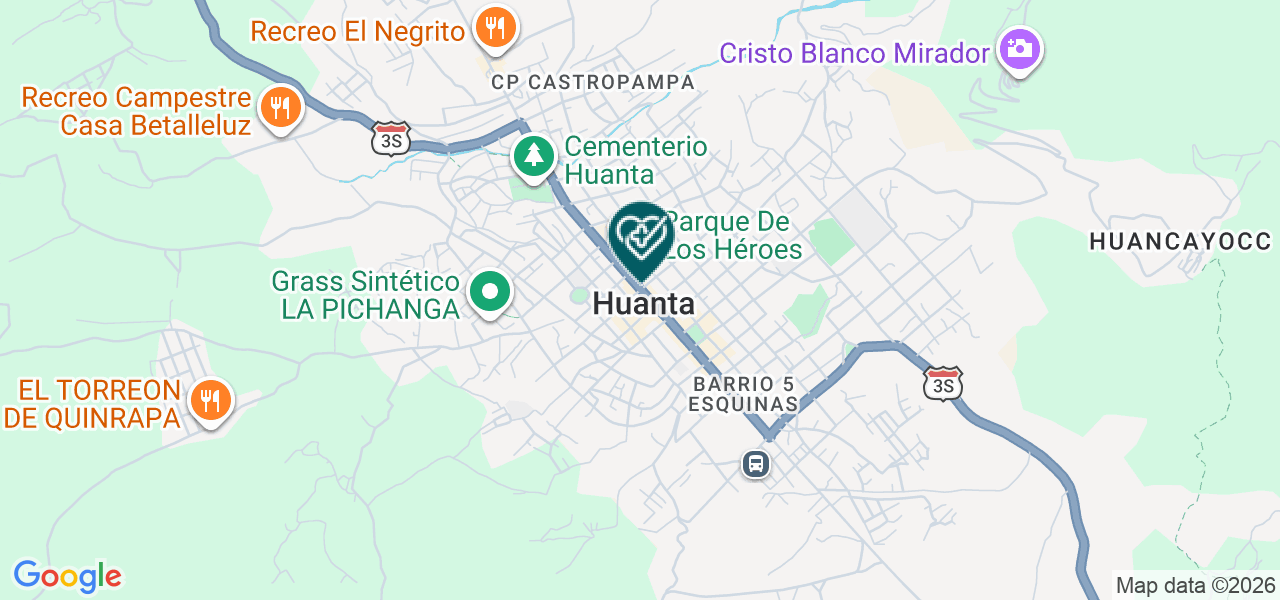 Mapa de Consultorio Dental Sabino