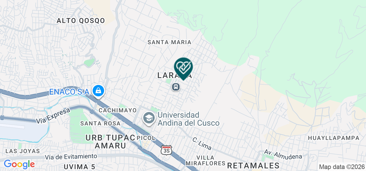 Mapa de Medic Fast