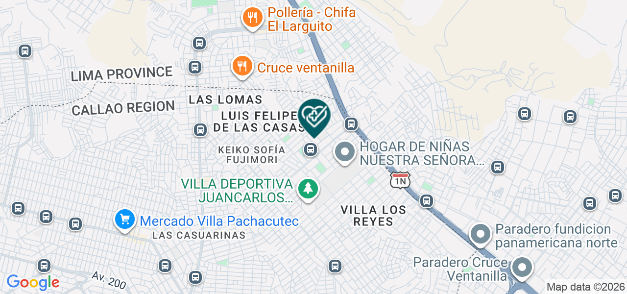 Mapa de Z & M Consultorio Dental