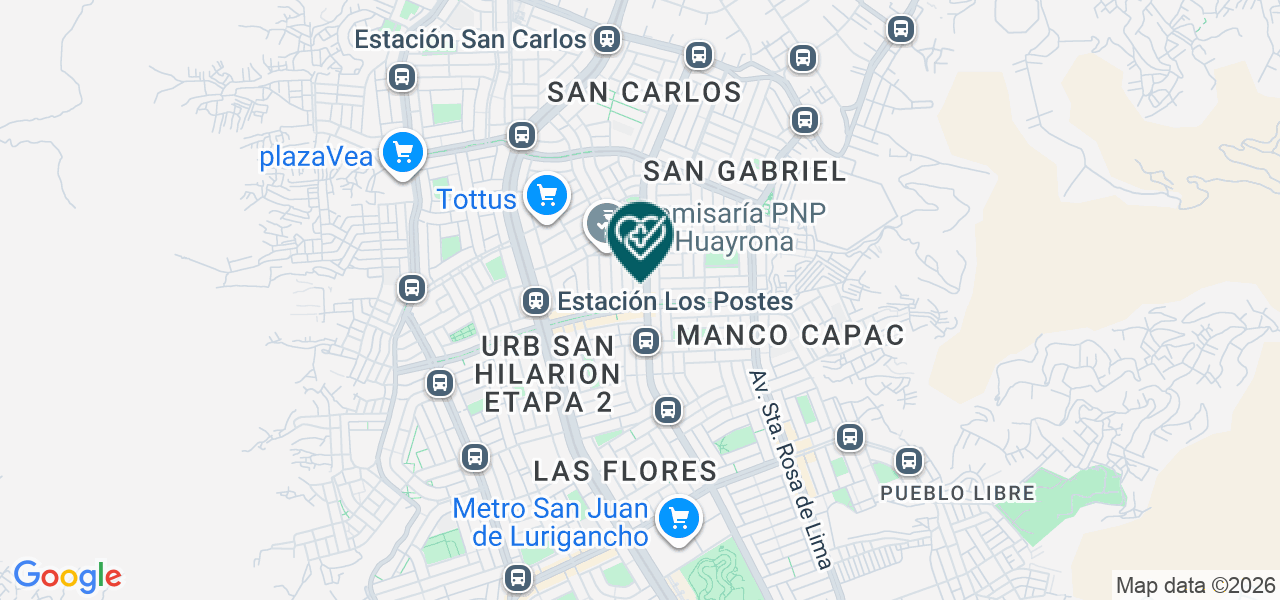 Mapa de Dental Hogar