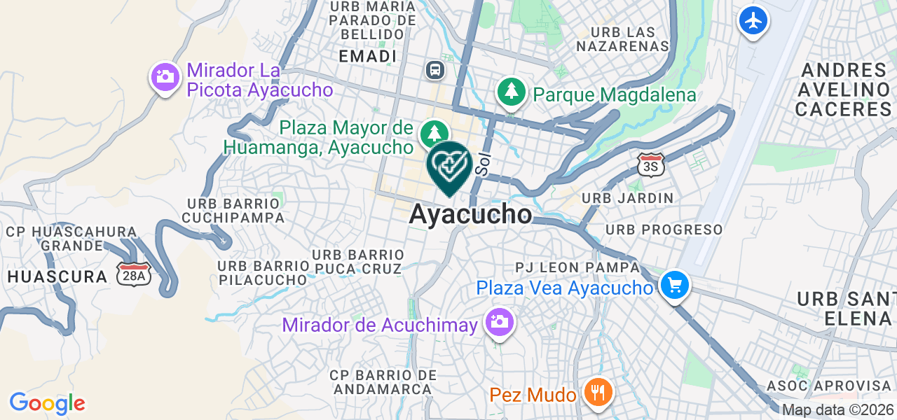 Mapa de Consultorio Dental "buena Sonrisa