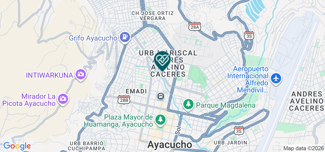 Mapa de Sophia Odontologia Integral