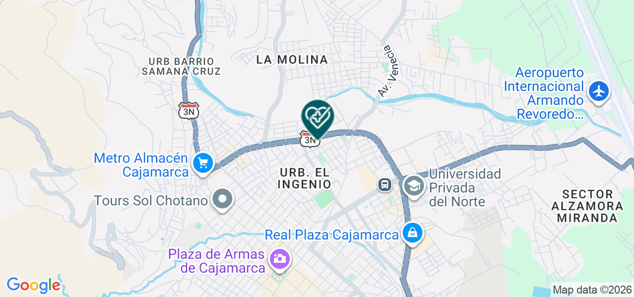 Mapa de Odontología Integral Adent