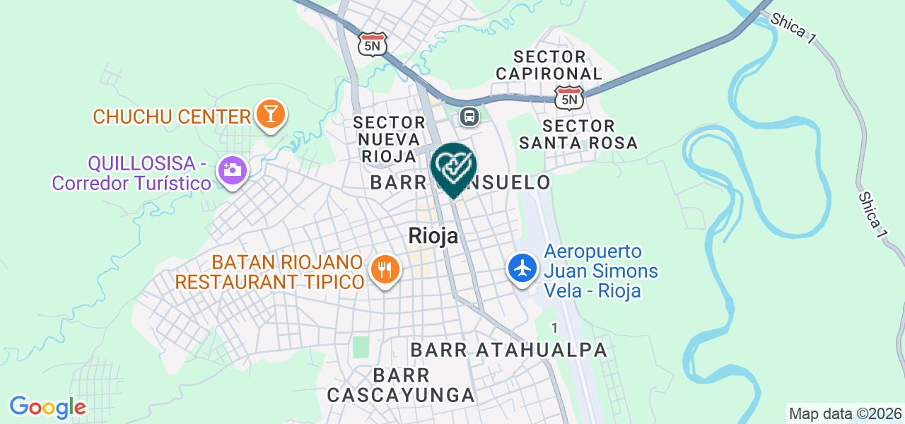 Mapa de Consultorio Medico Sirviendo Damos Esperanza