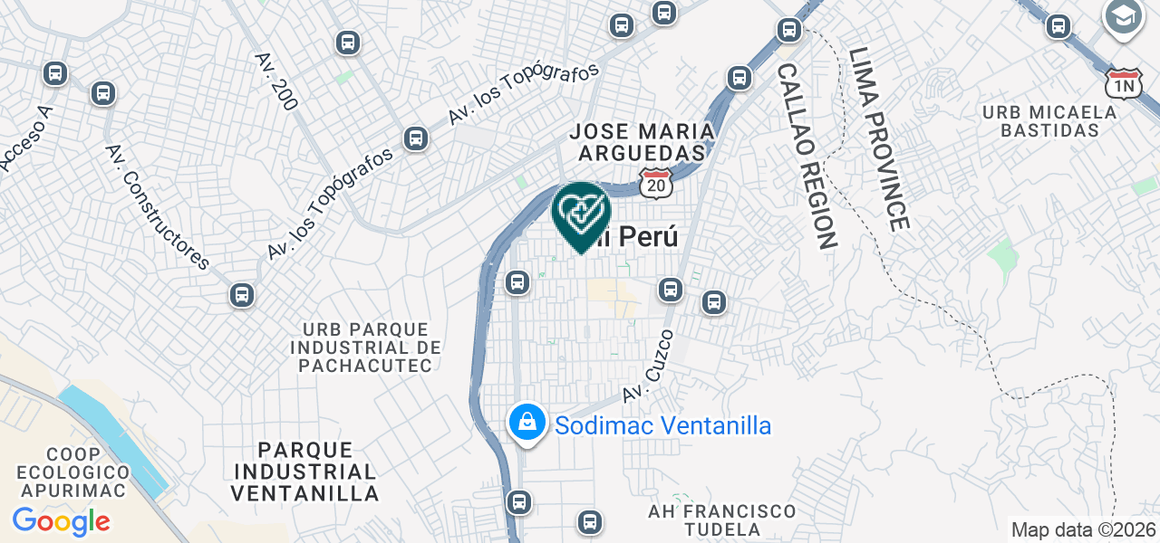 Mapa de Odontoclean