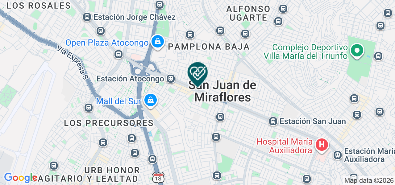 Mapa de Servicios Medico Odontológico