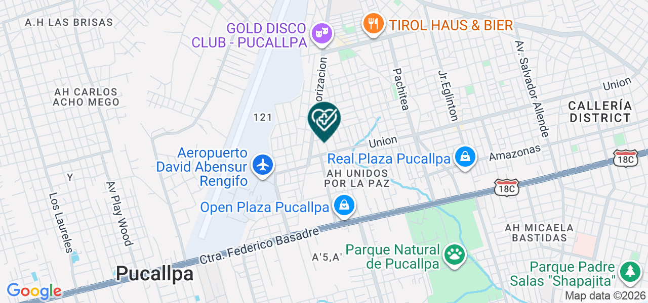 Mapa de Centro Odontologico Perfect Dent