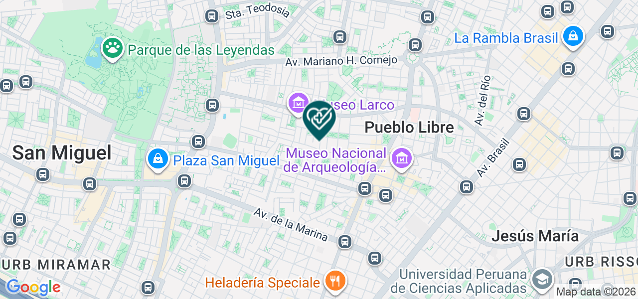 Mapa de Cemesfem Salud
