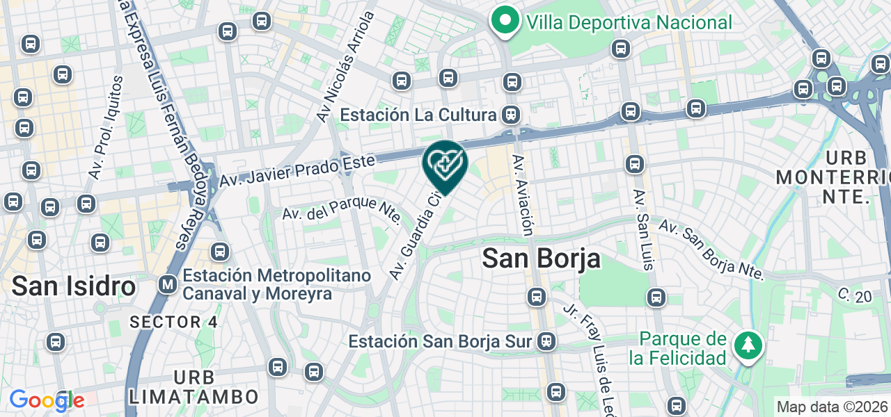 Mapa de Nopain Fisioterapiay Rehabilitacion SCRL.