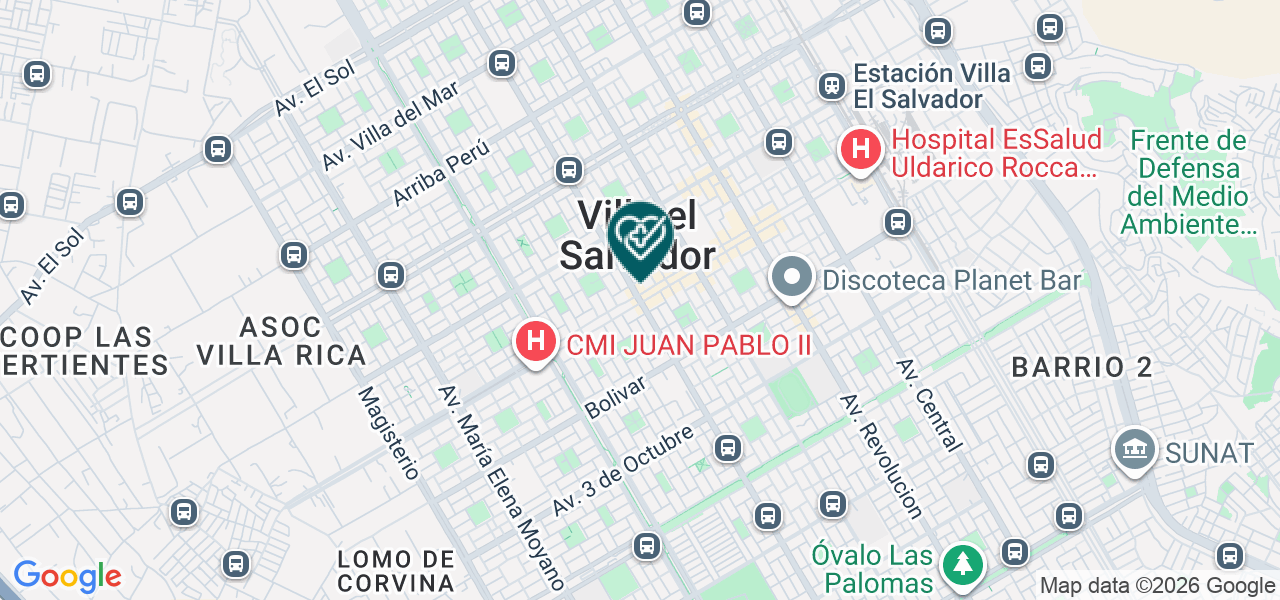 Mapa de Fisiorehab