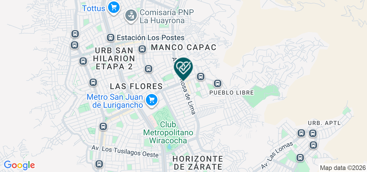 Mapa de H&g Fusion Dent